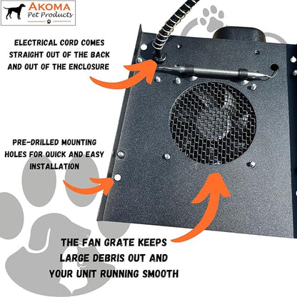 by Akoma Pet Products | 400w Dog House Furnace - Image 5