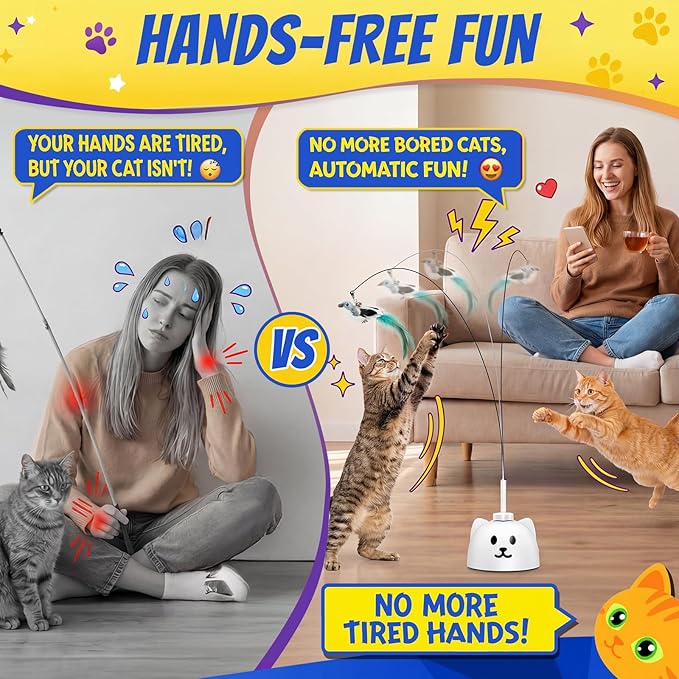CATPICK Interactive Cat Toys for Indoor Cats - Image 4