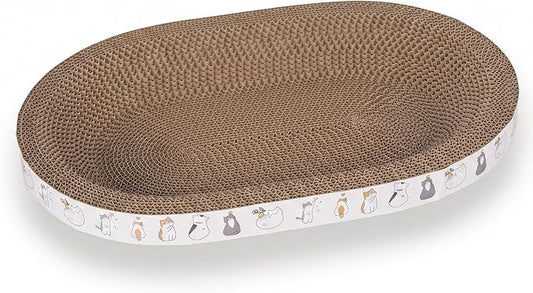 PatiencET Oval Cat Scratcher Lounge by patiencET