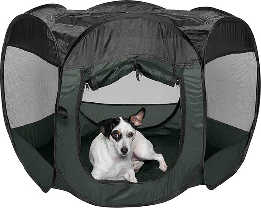 Furhaven Portable Dog Playpen Cat Tent, Pet playground, Kennel foldable indoor by FurHaven