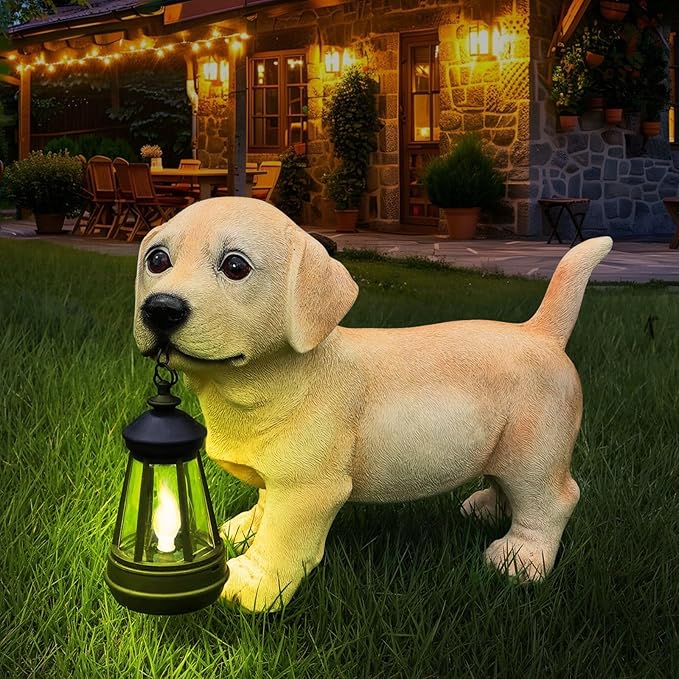 Labrador Dog Garden Statue by Sprgarde