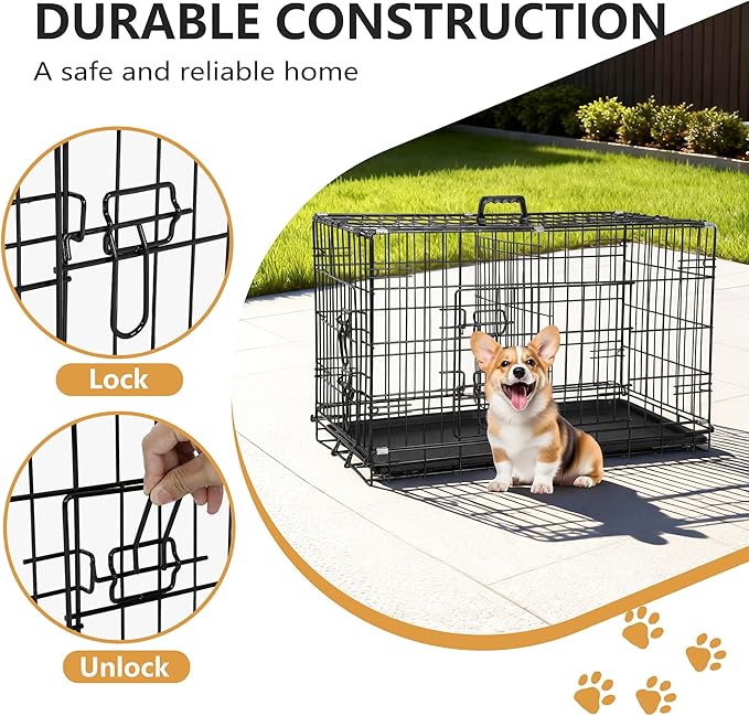 FDW 30-Inch Dog Crate Pet Cage - Image 3
