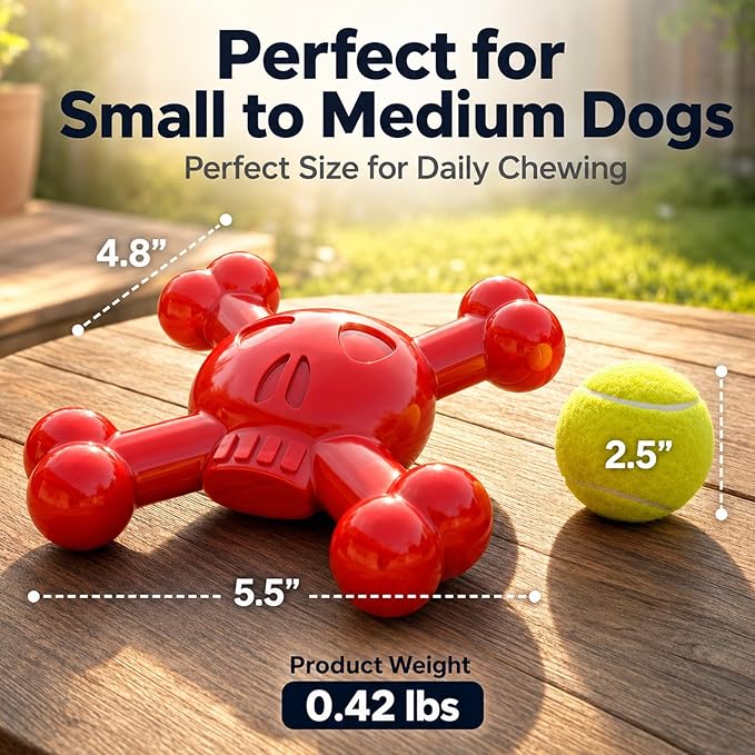 Dog Chew Toy for Small & Medium Dogs – Durable Nylon Dog Toy for Aggressive - Image 6