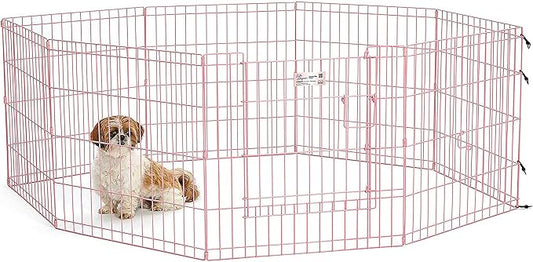 MidWest Homes for Pets 24-Inch Exercise Pen, for Indoor and Outdoor Use by MidWestHomesForPets