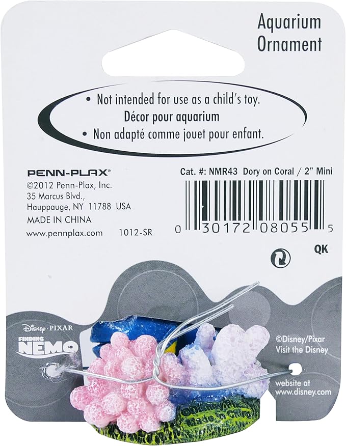 Penn-Plax - Officially Licensed Disney's Finding NEMO Aquarium Ornament - Dory - Image 6