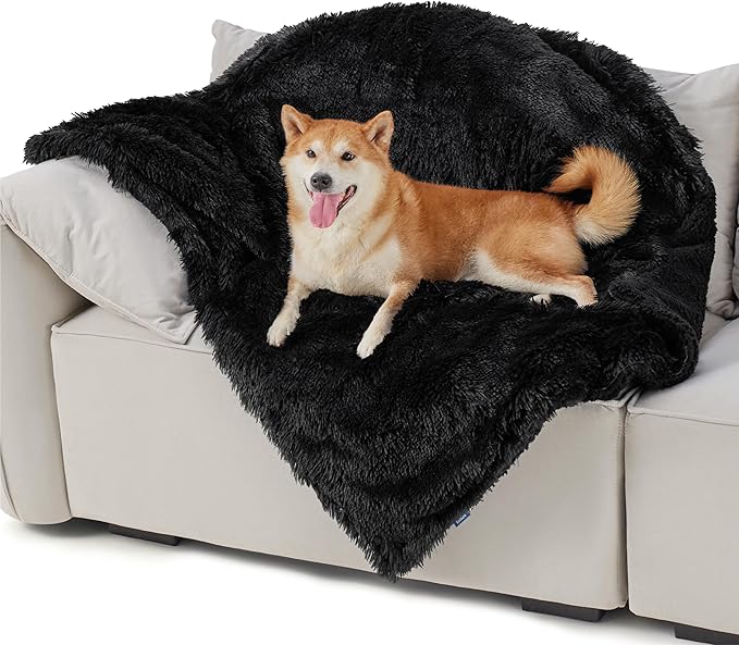 Bedsure Dog Blankets for Large Dogs, Fluffy Waterproof Dog Blanket for Couches - Image 7