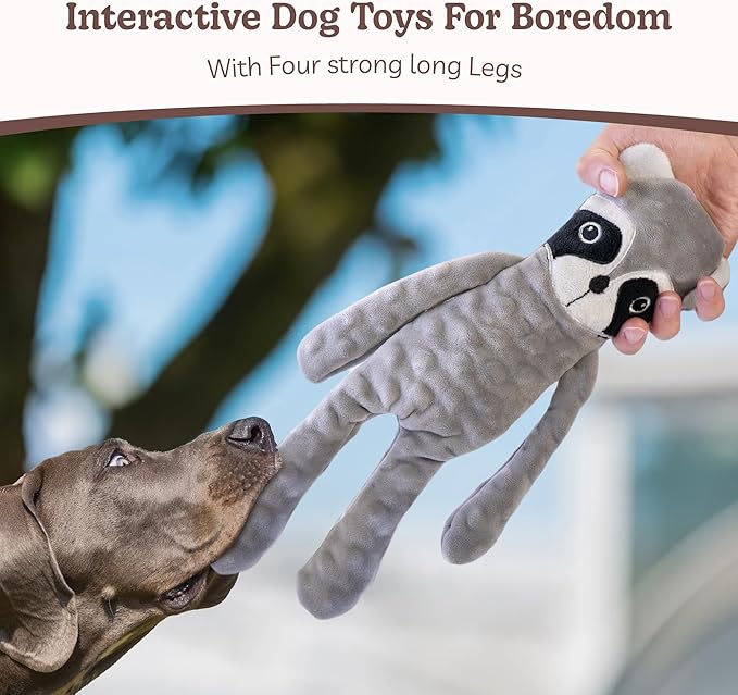 SHARLOVY No Stuffing Dog Toys Squeaky - Image 2