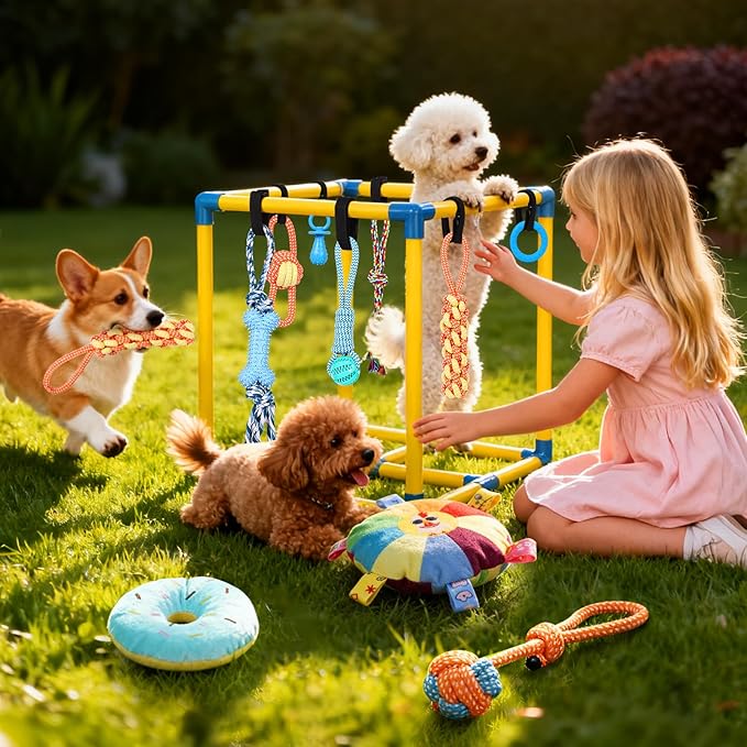 WLLEYAY Puppy Play Gym for Small Dogs - Image 7