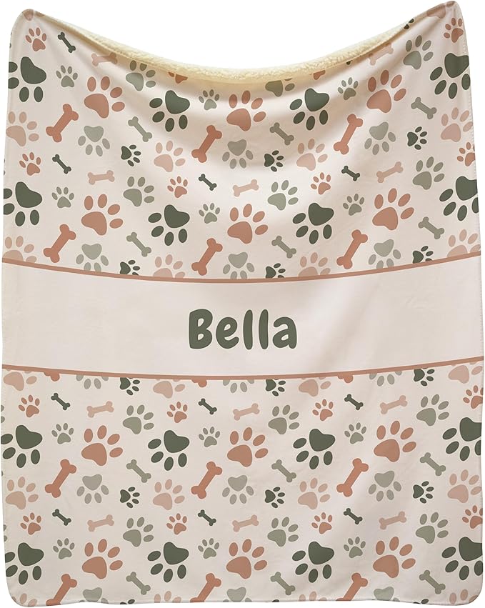 Prints Next Day – Custom 30" x 40" Sherpa Pet Lightweight Blanket Personalized by KarismaDecor