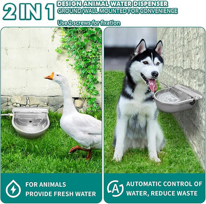 Automatic Water Dispenser for Dogs, Animal Drinking Water Bowl - Image 4