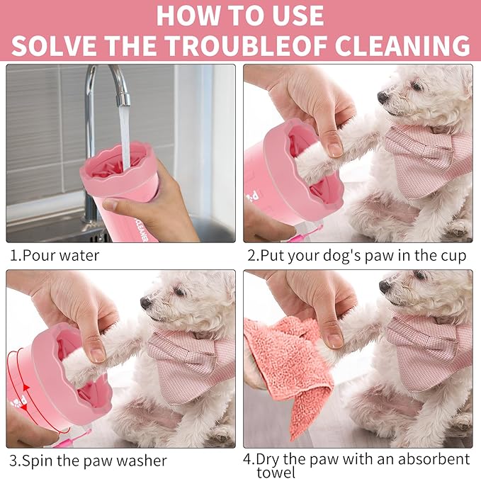 Professional 7 in 1 Dog Paw Cleaner - Image 4