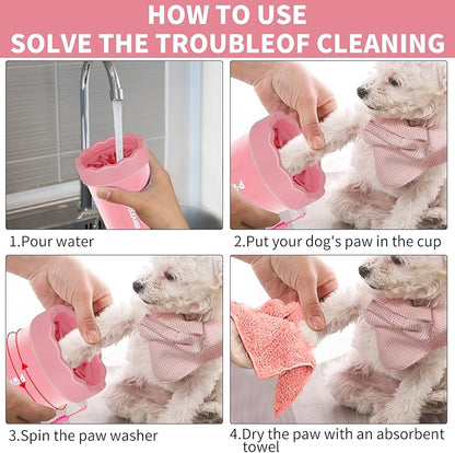 Professional 7 in 1 Dog Paw Cleaner - Image 4