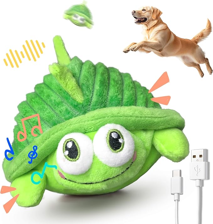 GUKCO Interactive Moving Dog Toys – Plush Chew Toy by GUKCO
