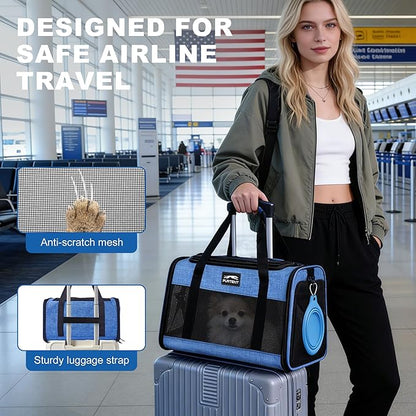 Pet Carrier Airline Approved, Soft Sided Cat Carrier - Image 8