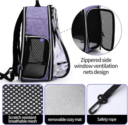 BAGLHER Cat Carrier Backpack Bubble - Image 3