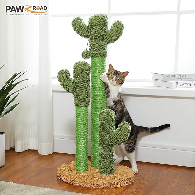 PAWZ Road Cat Scratching Post Cactus Cat Scratcher Featuring - Image 6