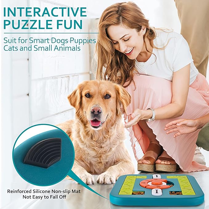 Dog Puzzle Toys, Treat Dispensing Dog Enrichment Toys - Image 4