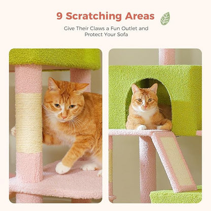 MUTTROS Flower Cat Tree Tall 70.8" - Image 5