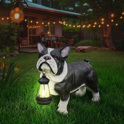 English Bulldog Dog Garden Statue - Image 7