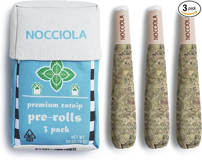 Nocciola 3 Pack Catnip Toys for Cats, Funny Cat Toys Filled by Nocciola