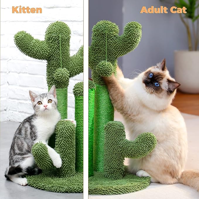 PAWZ Road Cat Scratching Post Cactus Cat Scratcher Featuring - Image 6