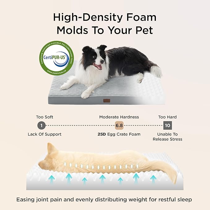 Bedsure ComfyFleece XL Dog Bed for Crate - Image 3
