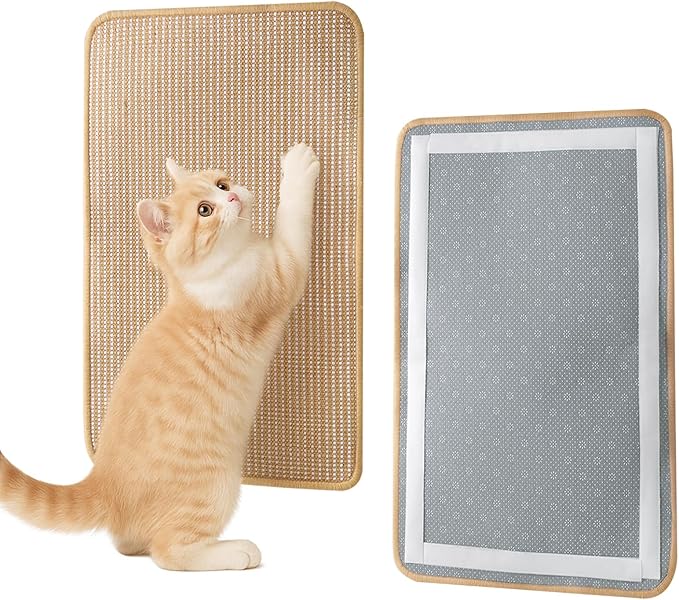 Cat Scratching Mat Sisal, Sisal Fabric Large Pet Scratching Pad by Unknown