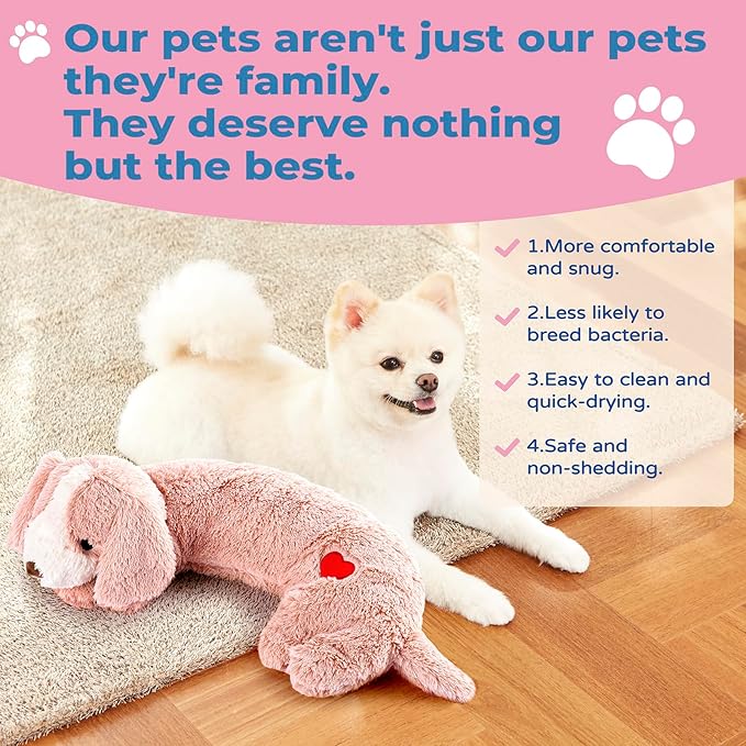 Moropaky Heartbeat Toy Puppy Heartbeat Stuffed Toy - Image 5