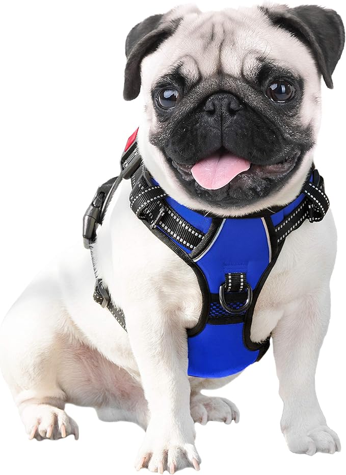 PHOEPET No Pull Dog Harness Medium Reflective Front Clip Vest - Image 6