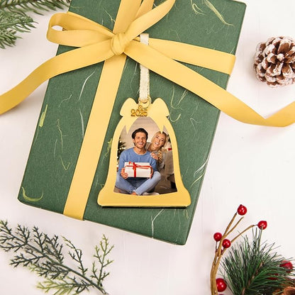 UNIQOOO Jingle Bell Christmas Acrylic Picture Frame Ornaments - Image 8