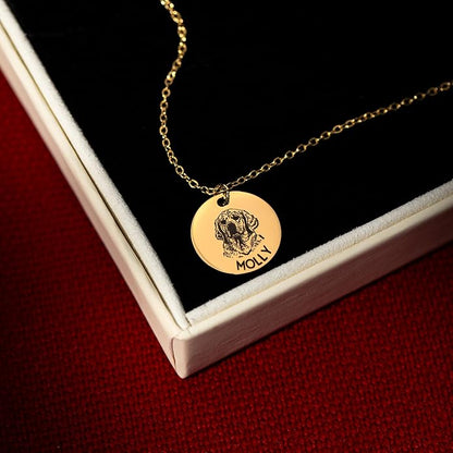 MignonandMignon Personalized Pet Portrait Necklace – Custom Jewelry Gift - Image 7