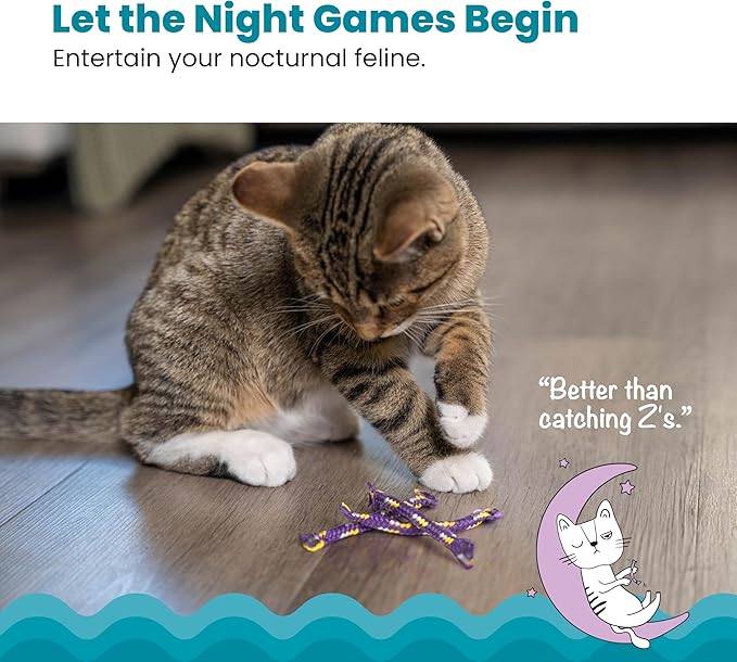 Catstages Nighttime Catnip Rolls Cat Toys - Image 3