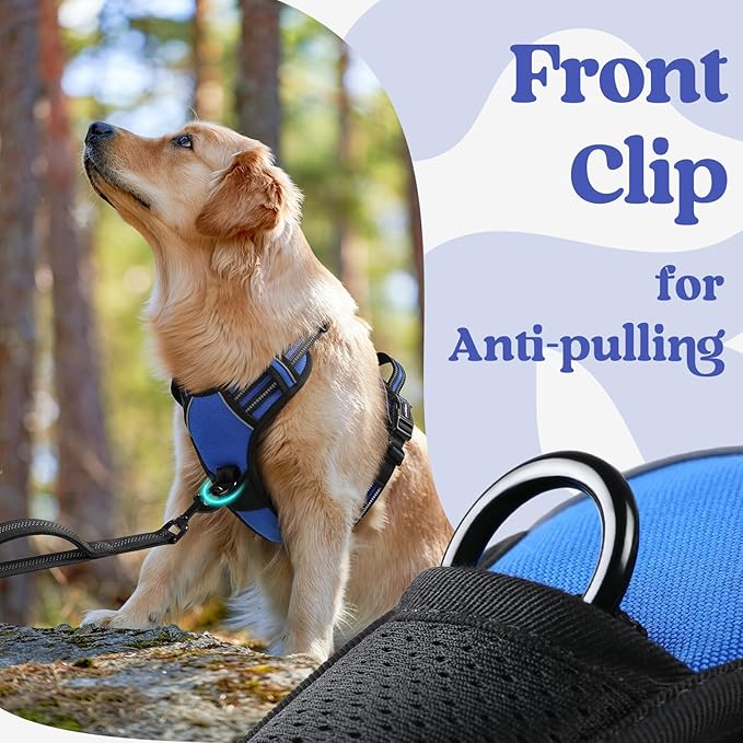 rabbitgoo Dog Harness Medium Sized, No Pull Easy On & Off - Image 7