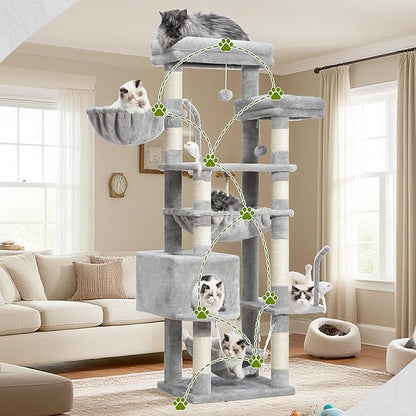 Gitelsnour Cat Tree, Cat Tower for Large Cats - Image 7