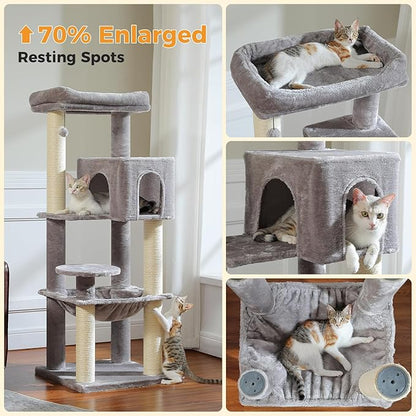 MUTTROS Large Cat Tree with Reinforced Scratching Posts - Image 4