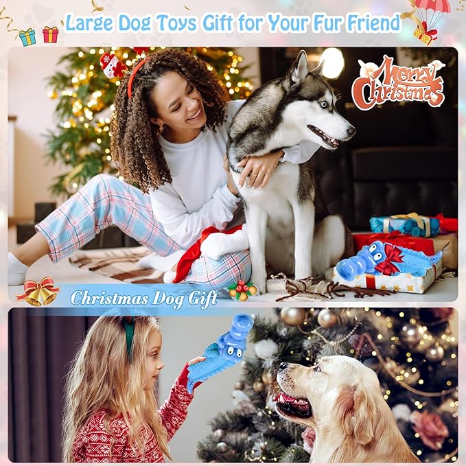 Jeefome Tough Dog Chew Toys for Aggressive Chewers, Indestructible Dog Toy to - Image 6