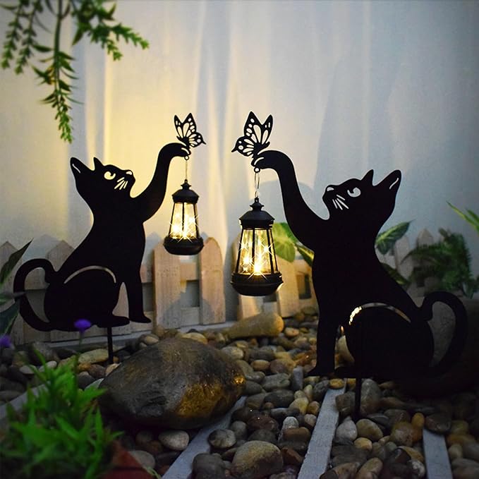 Dog Metal Decorative Garden Stakes, Silhouette Stakes Animal, Yard Art - Image 3