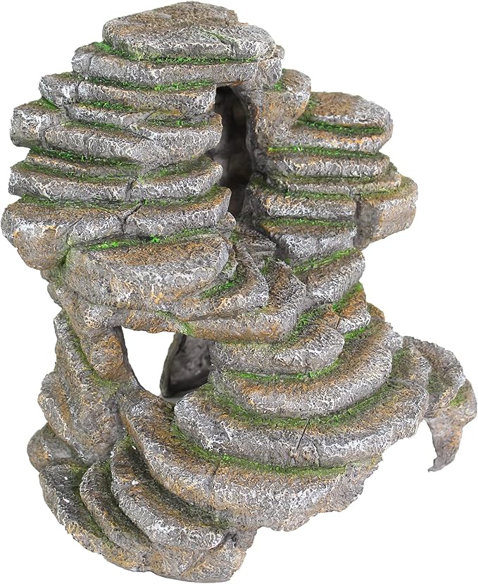 Penn-Plax Reptology Shale Scape Step Ledge & Cave Hideout - Image 6