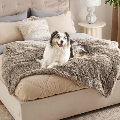 Bedsure Dog Blankets for Large Dogs, Fluffy Waterproof Dog Blanket for Couch - Image 6