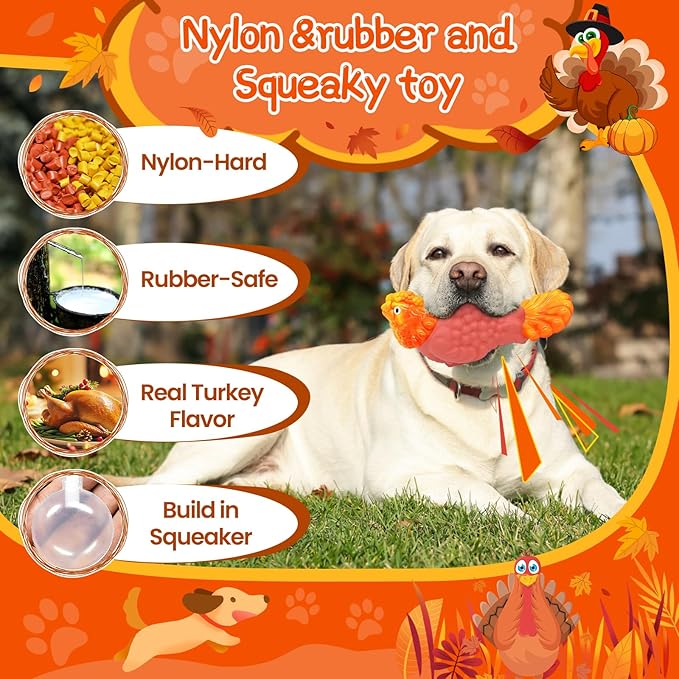 WinTour Tough Dog Toys for Aggressive Chewers, Dog Chew Toys for Large Dogs - Image 2
