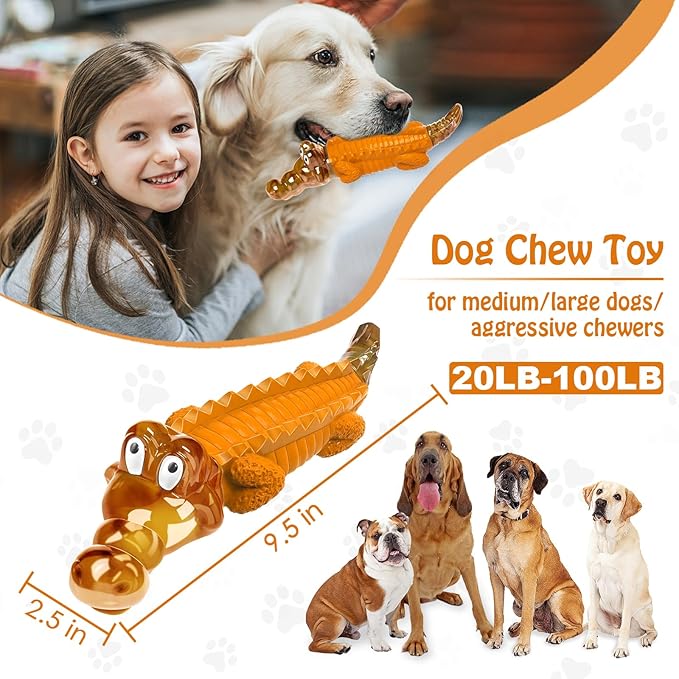 Jeefome Dog Toy for Aggressive Chewers – Dog Chew Toy for Small&Medium & Large - Image 3