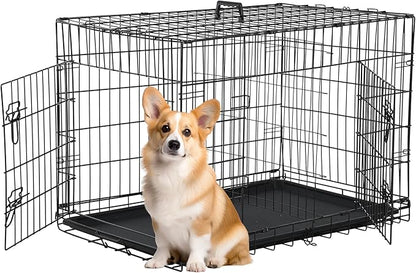 FDW 30 inch Dog Crate Dog Kennel Cage by FDW