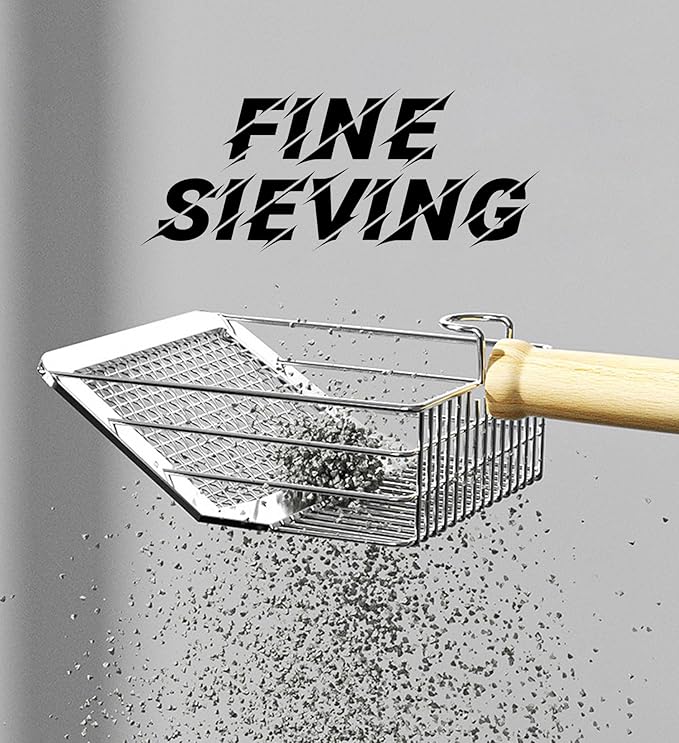Cat Litter Scoop, Aluminum Alloy Cat Litter Scooper, Cat Litter Picker - Image 6
