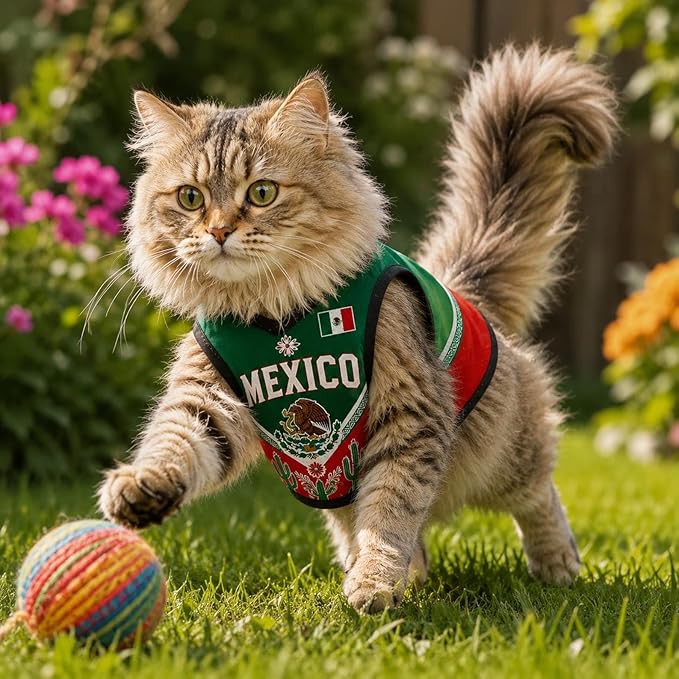 V-DECORPARKS Personalized Pet Soccer Jersey Custom Name Number Dog Cat Football - Image 5