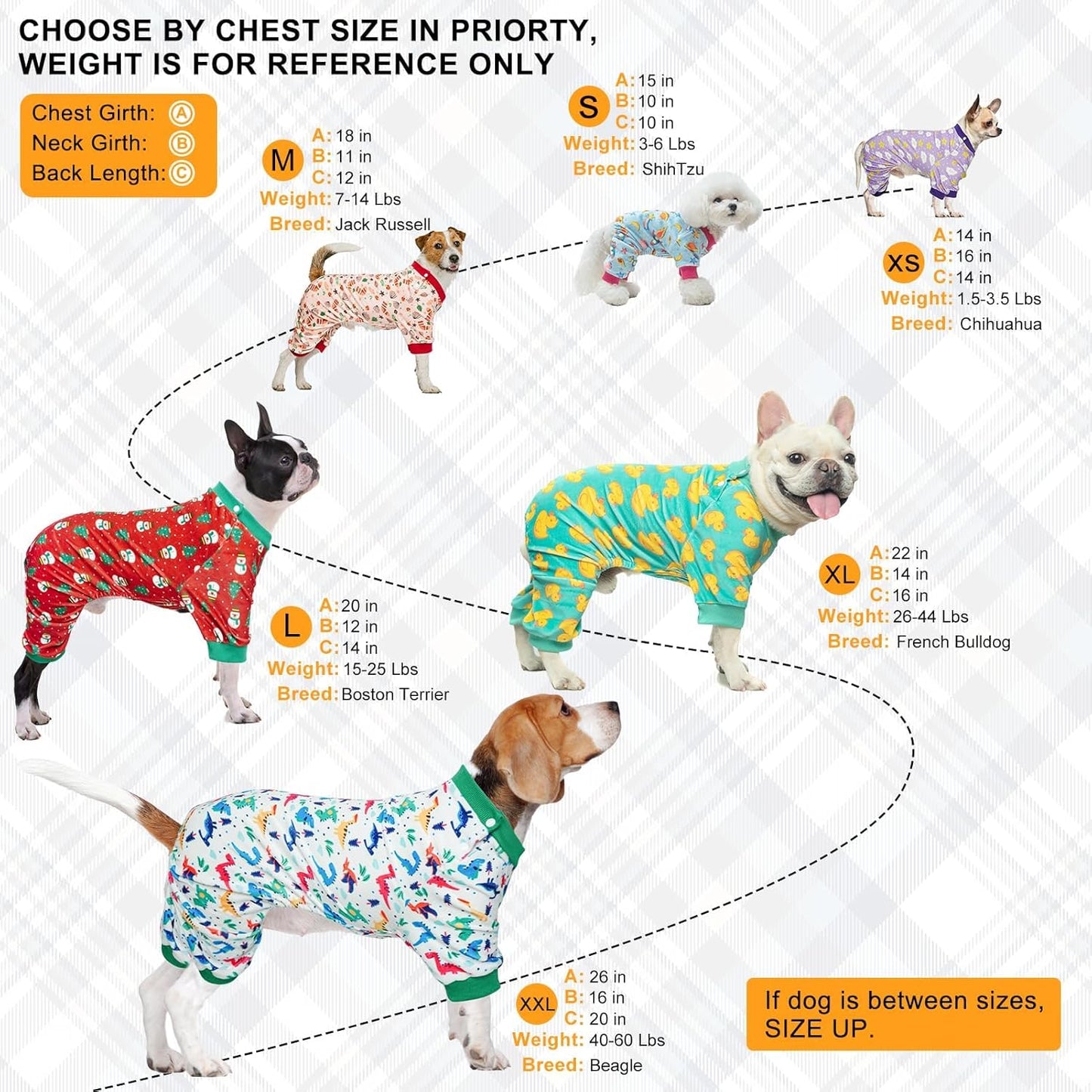 BEAUTYZOO Dog Pajamas Small Sized Dog, Summer Doggie Pajamas for Boy Girl, Soft Strechy Cotton Puppy Pjs Jammies Onesies for Men Women, Pet Jumpsuit Body Suit Cat Apparel Clothes, Green Dinosaur XS