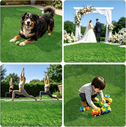 Artificial Grass Rug 5FT x 10FT – UV & Wear Resistant, Pet-Friendly Artificial - Image 9