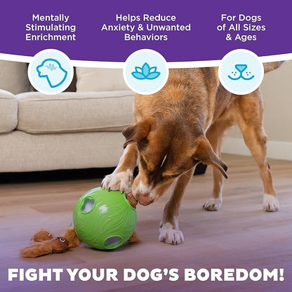 Outward Hound by Nina Ottosson Dog Snuffle N' Treat Ball Puzzle, Level 2 - Image 3