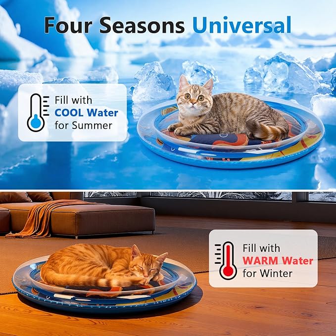 Thickened Cat Water Sensory Play Mat - Image 5