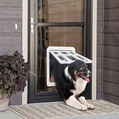 NAMSAN Dog Screen Door, Flap Opening 11.2 x 14.4 inches, Dog Door - Image 7