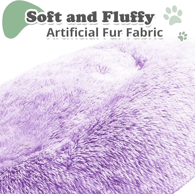 JOLLYVOGUE Dog & Cat Bed, Calming Anti-Anxiety Pet Bed - Image 2
